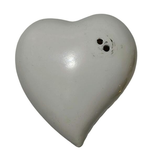 1970s Lisa Heart Brooch Removable Butterfly Lapel Pin Metal Alloy Enamel Vintage - Picture 4 of 8